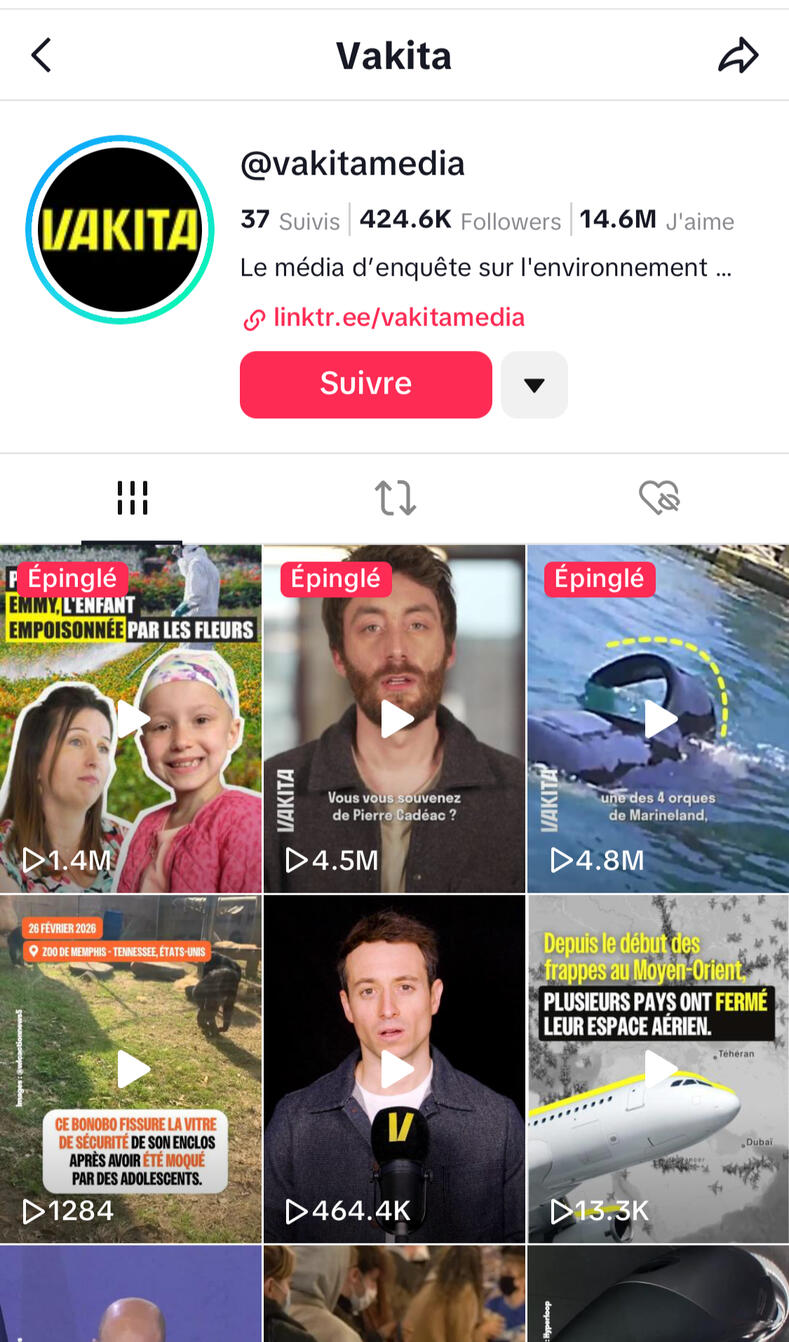 Vakita TikTok